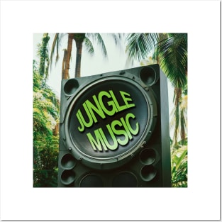 Jungle Music Posters and Art